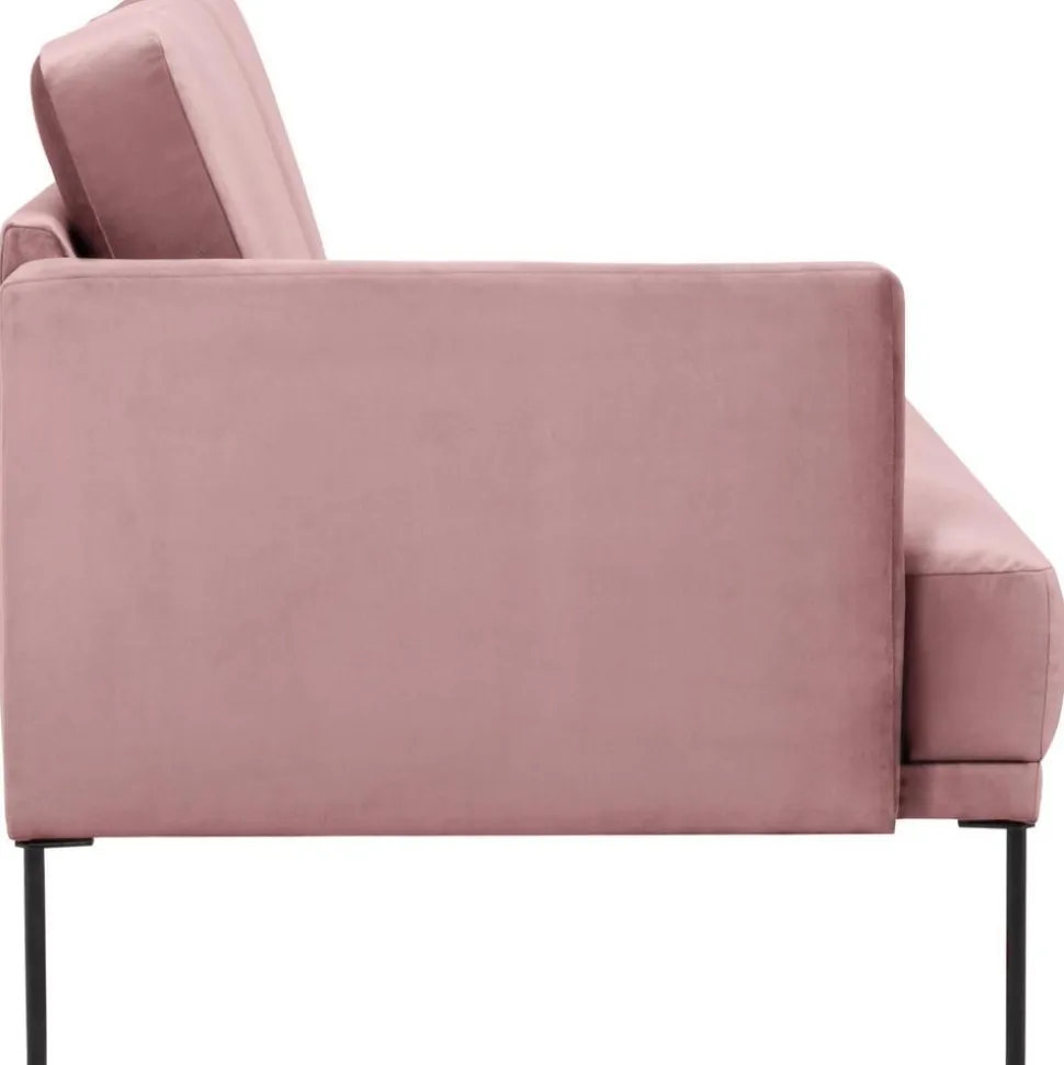 Chaise Longue In Velluto Fluente