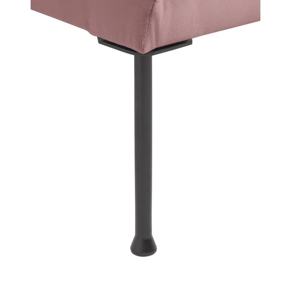 Chaise Longue In Velluto Fluente