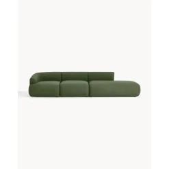 Chaise Longue Xl Componibile In Boucle Sofia