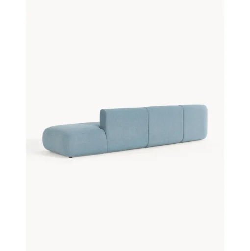 Chaise Longue Xl Componibile In Boucle Sofia