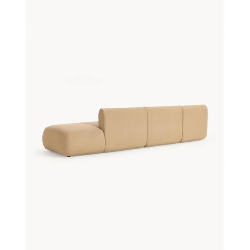 Chaise Longue Xl Componibile In Boucle Sofia