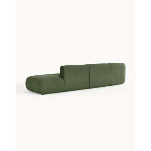 Chaise Longue Xl Componibile In Boucle Sofia
