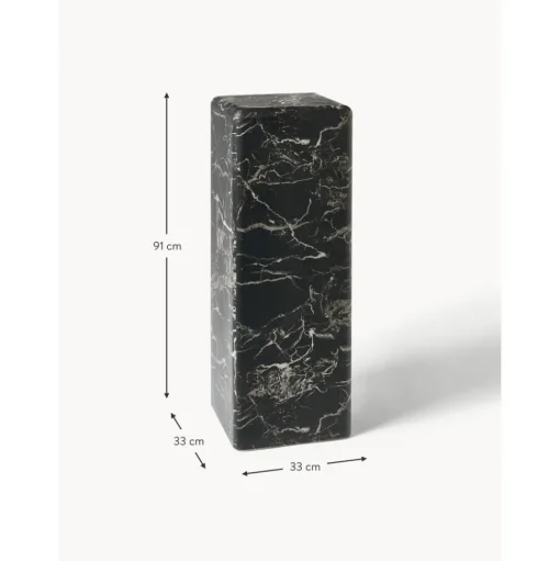 Colonna Decorativa Effetto Marmo Look