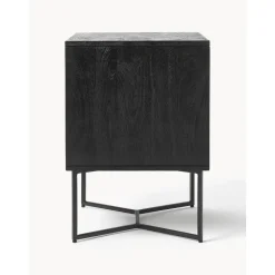 Comodino In Legno Di Mango Massiccio Con Cassetto Luca