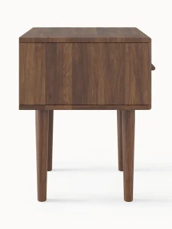 Comodino In Legno Di Mango Massiccio Paul