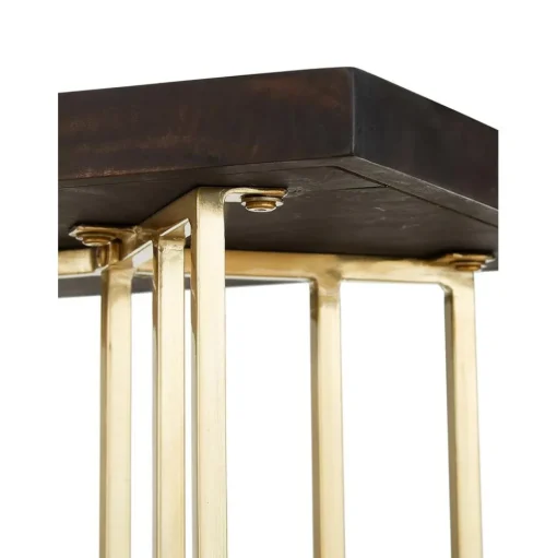 Consolle Con Piano In Legno Massiccio Luca