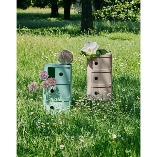 Contenitore Di Design Con 3 Cassetti Componibili Bio