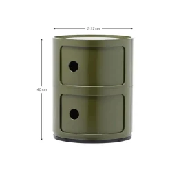 Contenitore Di Design Con 2 Cassetti Componibili