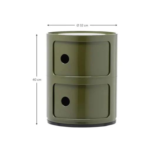 Contenitore Di Design Con 2 Cassetti Componibili