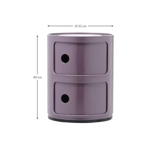 Contenitore Di Design Con 2 Cassetti Componibili