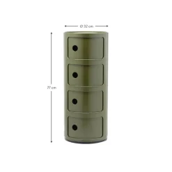 Contenitore Di Design Con 4 Cassetti Componibili