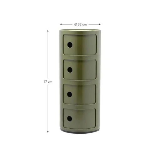 Contenitore Di Design Con 4 Cassetti Componibili