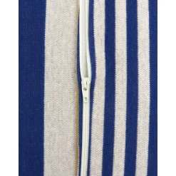 Copricuscino A Righe In Cotone Organico Stani