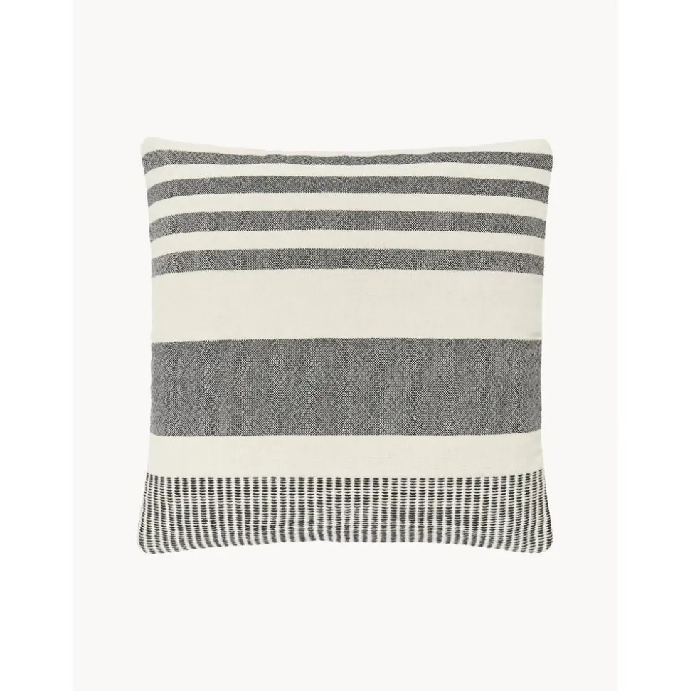 Copricuscino A Righe In Poliestere Riciclato Lines