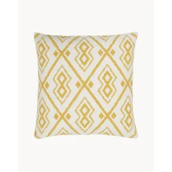 Copricuscino Boho Color Crema/Giallo Delilah