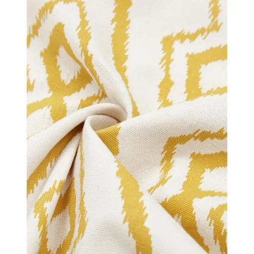 Copricuscino Boho Color Crema/Giallo Delilah