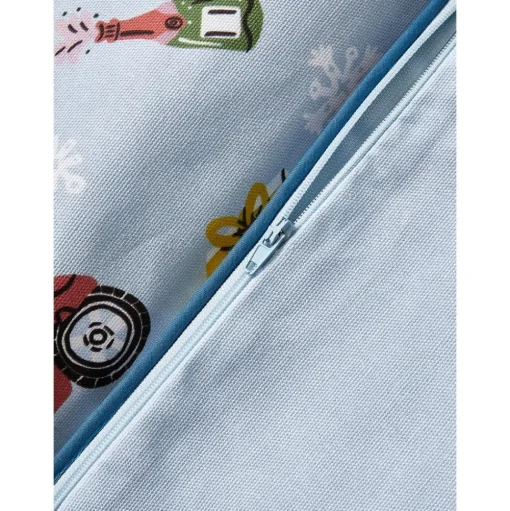 Copricuscino Con Motivo Invernale Scooter