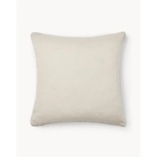 Copricuscino In Boucle Con Bordino Aya