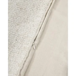 Copricuscino In Boucle Con Bordino Aya