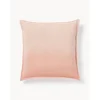 Copricuscino In Cotone Beige Con Effetto Ombre Marcella