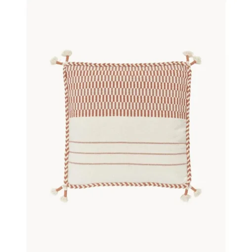 Copricuscino In Cotone Con Nappe Okiro