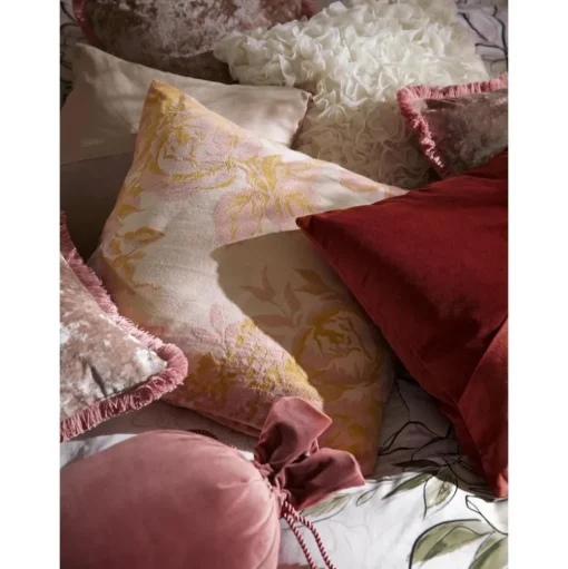 Copricuscino In Cotone Con Motivo Jacquard Breight