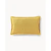 Copricuscino In Lino Giallo Lanya