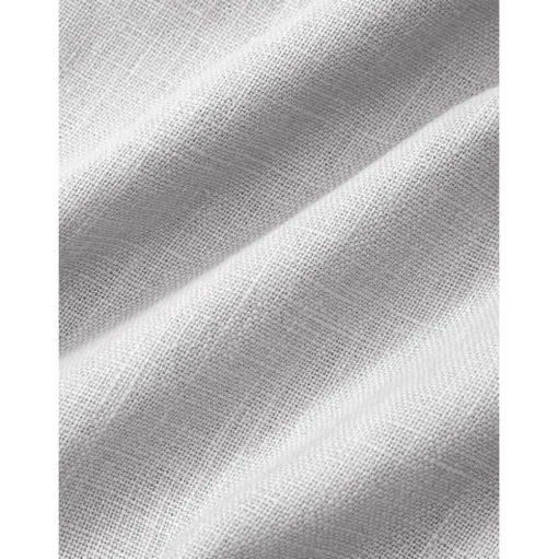 Copricuscino In Lino Grigio Chiaro Lanya