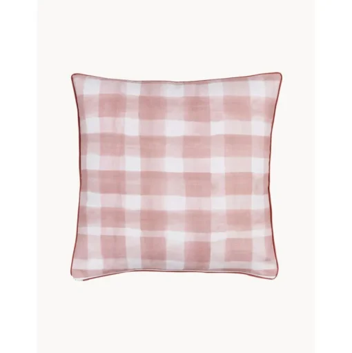 Copricuscino Reversibile Di Candice Gray Check