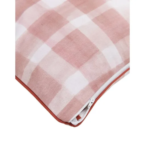 Copricuscino Reversibile Di Candice Gray Check