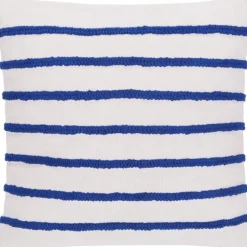 Copricuscino Reversibile Con Scritta Ricamata Blah Blah