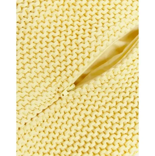 Copricuscino Tessuto A Maglia In Cotone Organico Adalyn