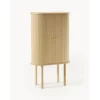 Credenza Alta Con Fronte Scanalato Calary