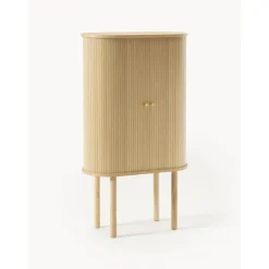 Credenza Alta Con Fronte Scanalato Calary