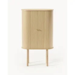 Credenza Alta Con Fronte Scanalato Calary