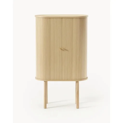 Credenza Alta Con Fronte Scanalato Calary