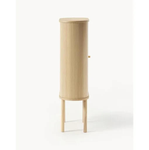 Credenza Alta Con Fronte Scanalato Calary