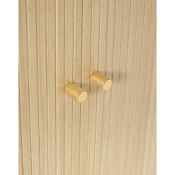 Credenza Alta Con Fronte Scanalato Calary