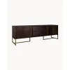 Credenza Bassa A Spina Di Pesce Con Finitura In Legno Di Acacia Class