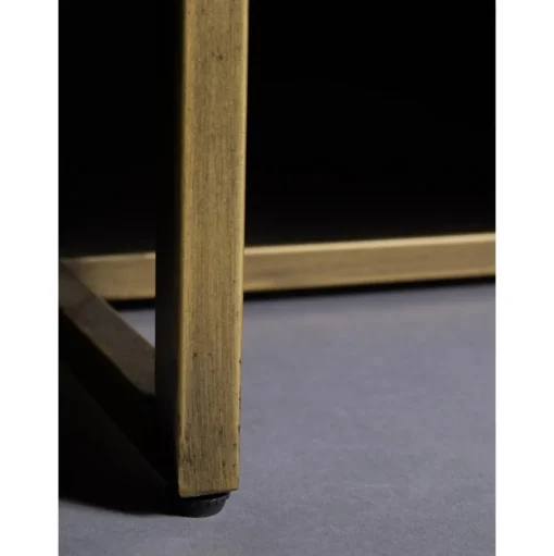 Credenza Bassa A Spina Di Pesce Con Finitura In Legno Di Acacia Class