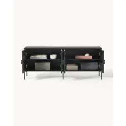 Credenza Bassa Con Ante In Legno Di Mango Massiccio June