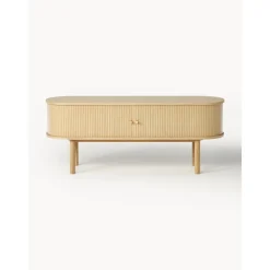 Credenza Bassa Con Fronte Scanalato Calary