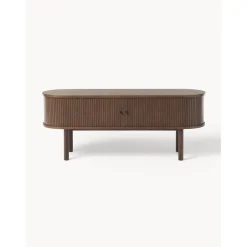 Credenza Bassa Con Fronte Scanalato Calary