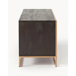Credenza Bassa Harry In Legno Di Mango Massiccio