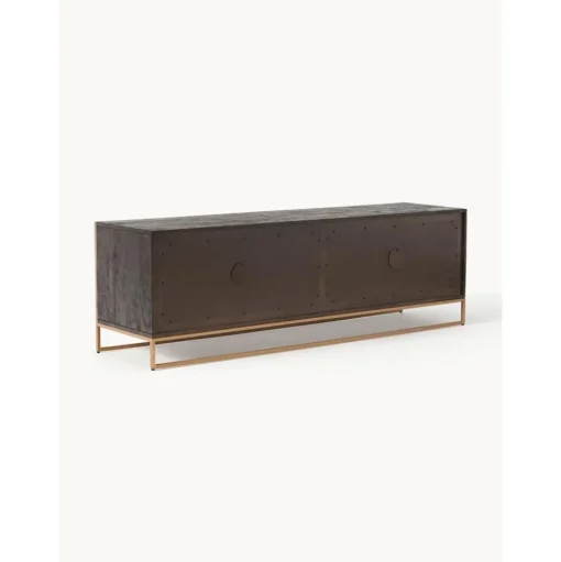 Credenza Bassa Harry In Legno Di Mango Massiccio