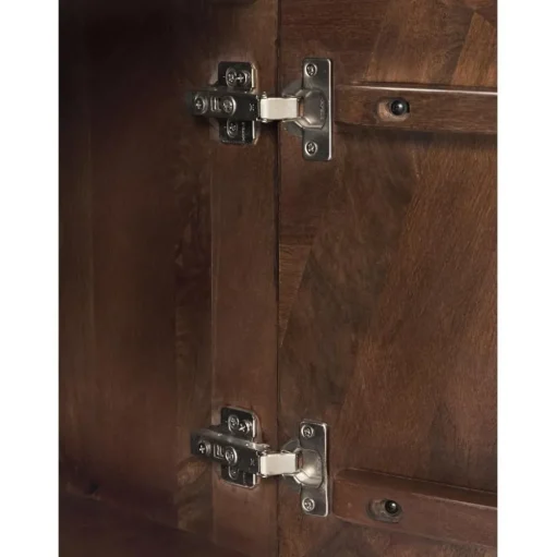 Credenza Bassa Harry In Legno Di Mango Massiccio