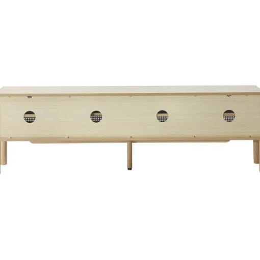 Credenza Bassa In Legno Di Quercia Con Intreccio Viennese Jolie