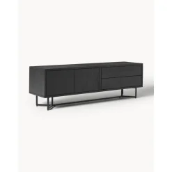 Credenza Bassa In Legno Massiccio Con Ante Luca