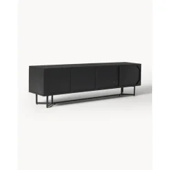 Credenza Bassa In Legno Massiccio Con Ante Luca