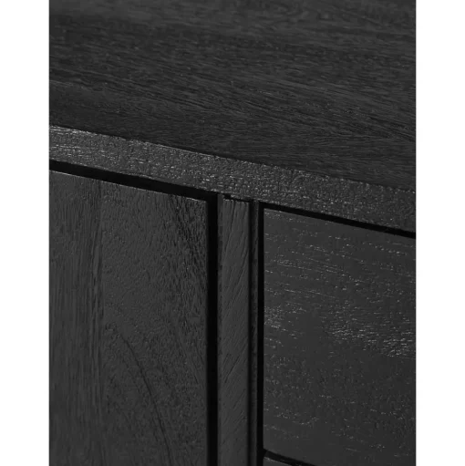 Credenza Bassa In Legno Massiccio Con Ante Luca